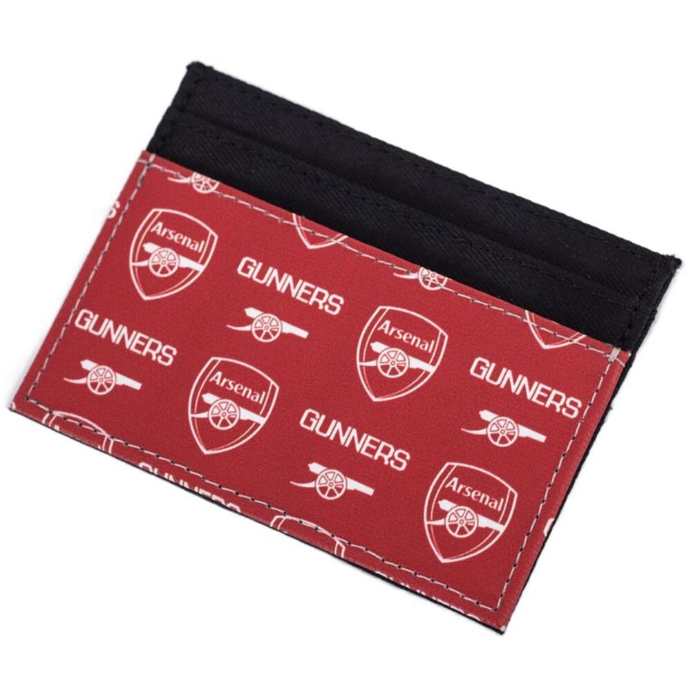 Arsenal FC Icon Card Holder / Red/White/Black